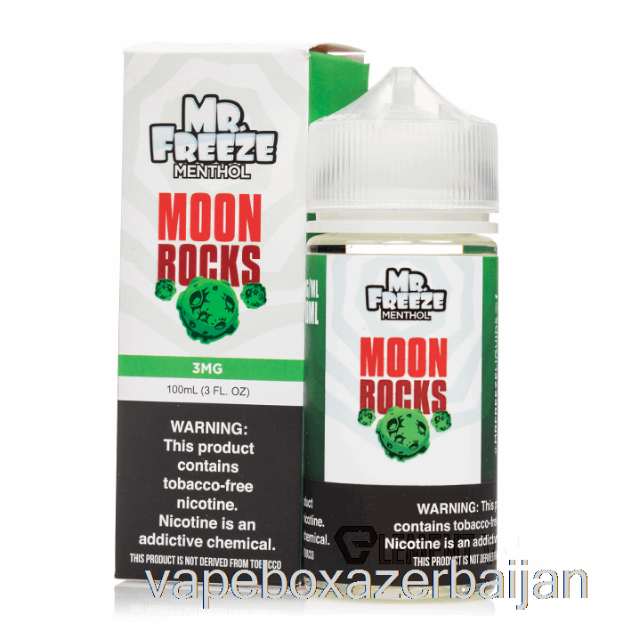 E-Juice Vape Moonrocks - Mr Freeze - 100mL 3mg